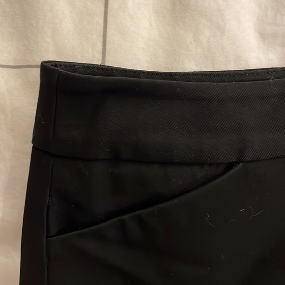 Black wool skirt for office - Picture 4 of 5